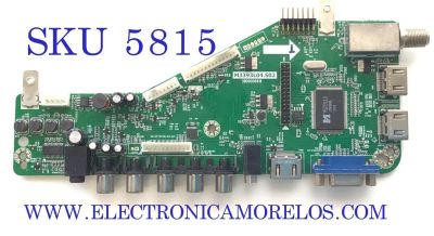 MAIN PARA TV PROSCAN / NUMERO DE PARTE AY1401A / M3393L04.S02 / 3BD0006818 / M3393L04 / T201212040B / 20131017111159 / PANEL HV320WX2-206 / PLDV321300